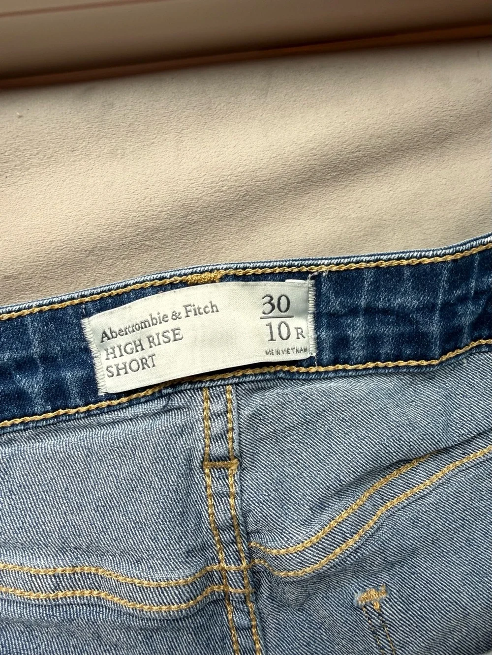 Abercrombie denim shorts